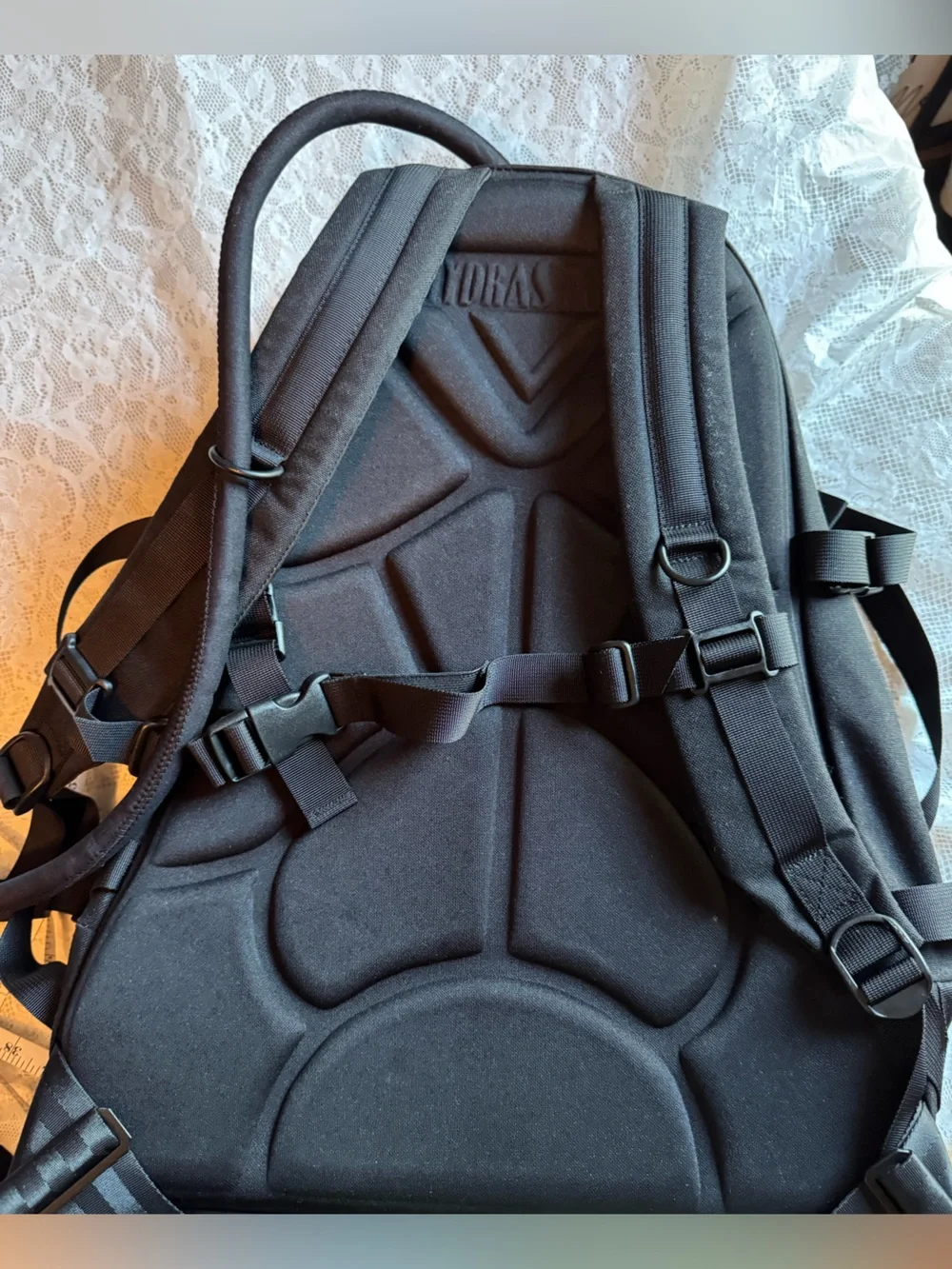 Black HydroStorm Force-5 Logo Patch Backpack - never used